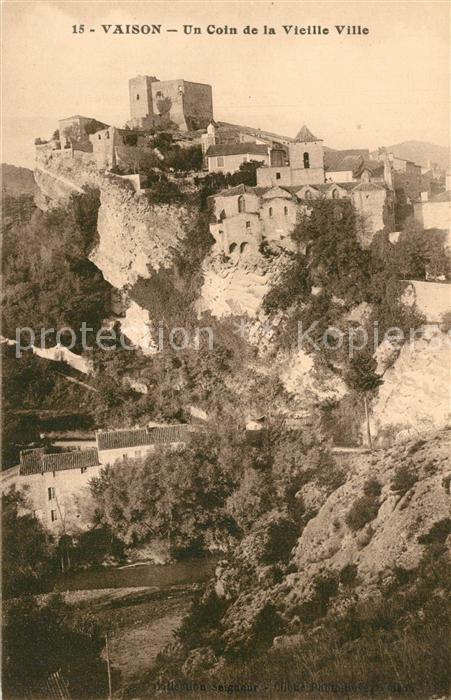 Vaison-la-Romaine Vaucluse Un Coin de la Vieille Ville