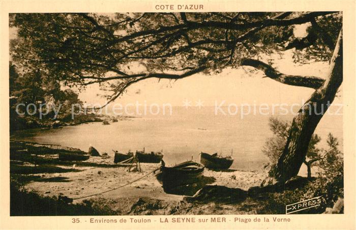 La Seyne-sur-Mer Plage de la Verne