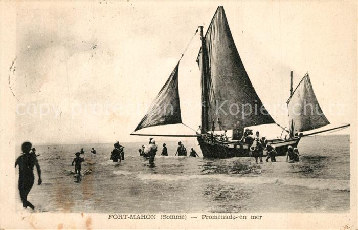 Fort-Mahon-Plage Promenade en mer