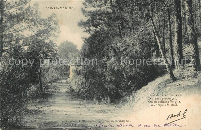 Sainte Maxime sur Mer Var Panorama
