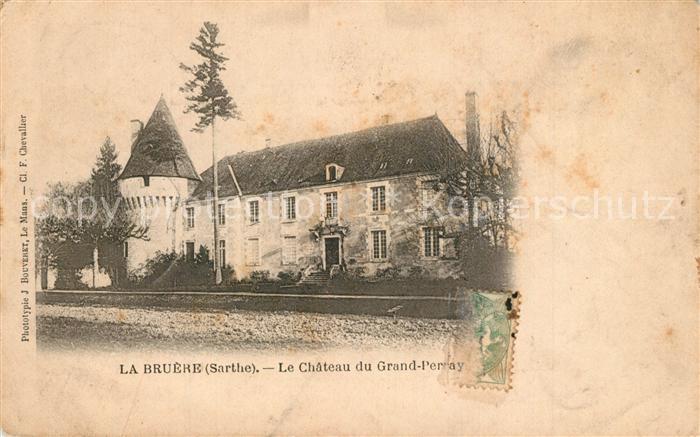 La Bruere-sur-Loir Le Chateau du Grand Perray