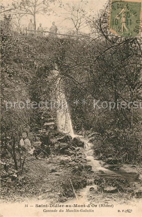 Saint-Didier-au-Mont-d Or Cascade du Moulin Galatin