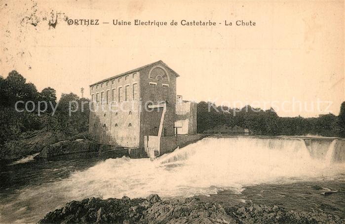 Orthez Usine Electrique de Castetarbe La Chute