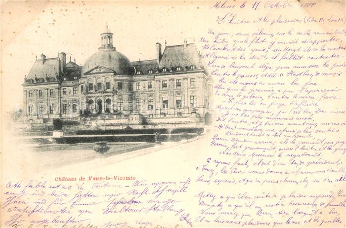 Melun Seine et Marne Chateau de Vaux le Vicomte