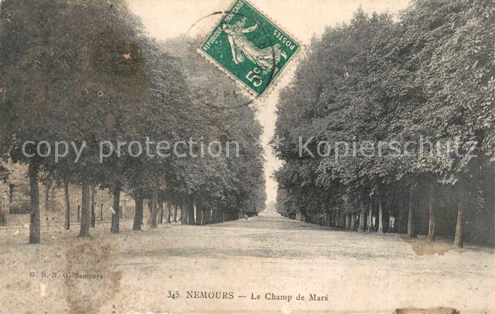 Nemours Seine-et-Marne Le Champ de Mars