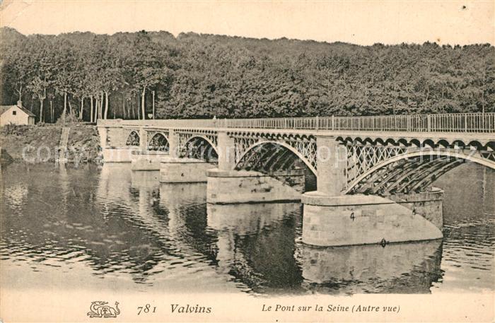 Valvins Le Pont sur la Seine Autre vue