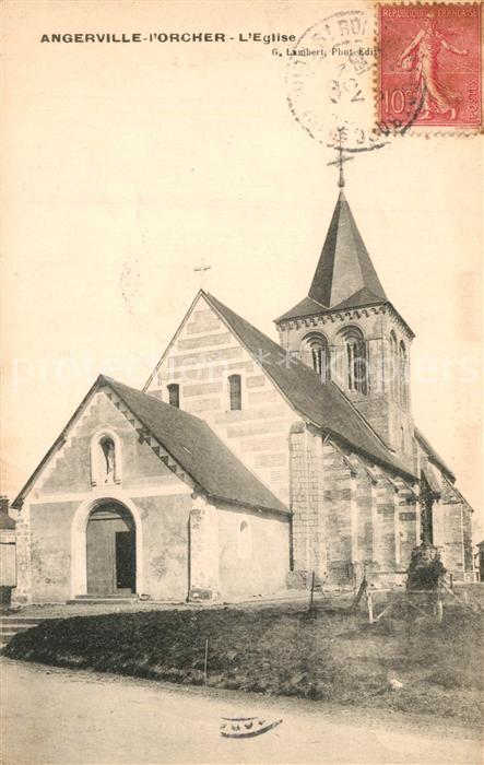 Angerville-l Orcher Eglise