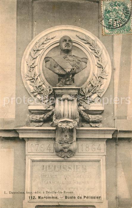 Maromme Buste de Pelissier
