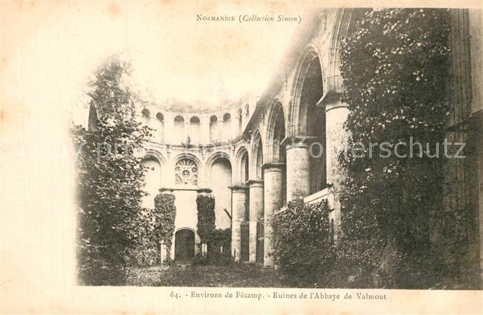 Fecamp Ruines de l’Abbaye de Valmont