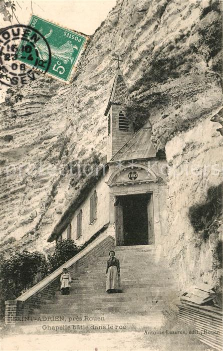 Saint-Adrien Chapelle batie dans le roc