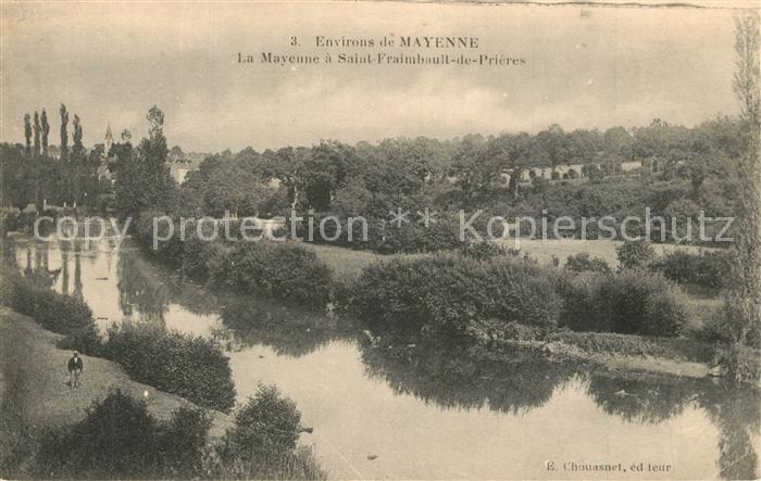 Mayenne La Mayenne a Saint Fraimbault de Prieres