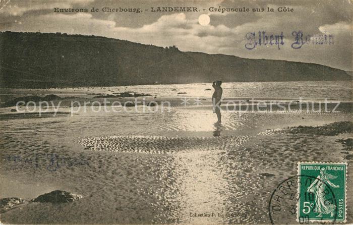 Landemer Crepuscule sur la Cote