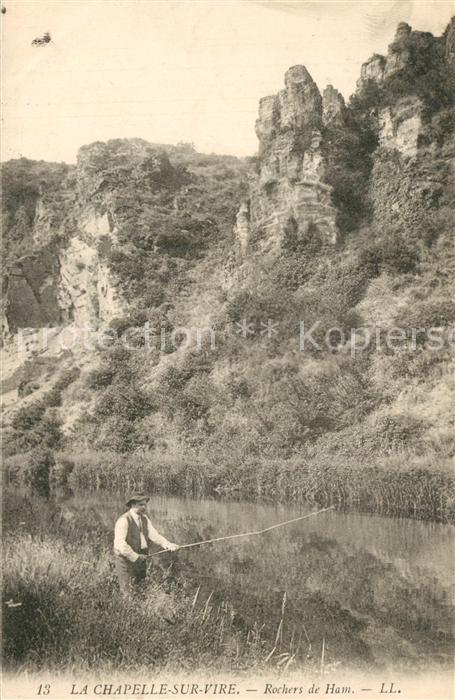 La Chapelle-sur-Vire Rochers de Ham