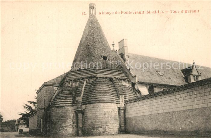 Fontevraud-l Abbaye Tour d_Evrault