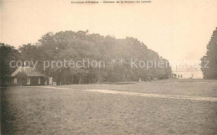 Orleans Loiret Chateau de la Source du Loiret