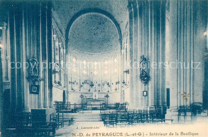Peyragude ND de Peyragude Interieur de la Basilique