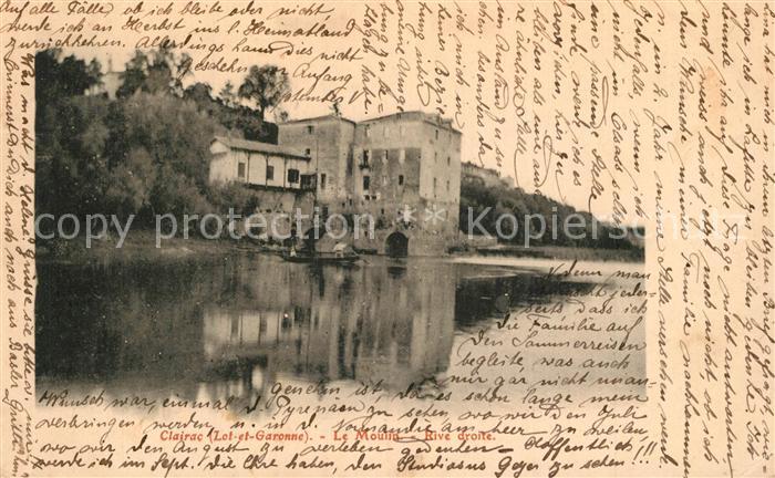 Clairac Le Moulin Rive droite