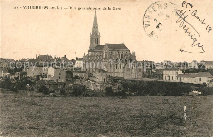 Vihiers Vue generle prise de la Gare