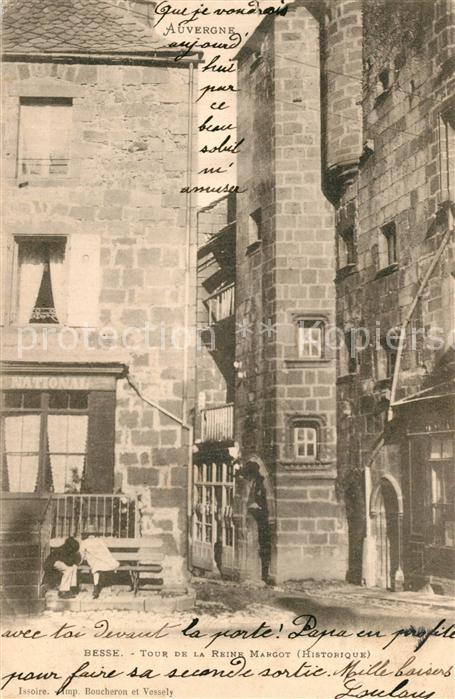 Besse en Chandesse Tour de la Reine Margot