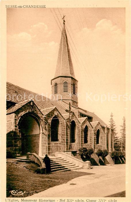 Besse en Chandesse Eglise Choeur