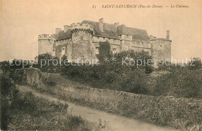 Saint-Saturnin Puy-de-Dome Le Chateau