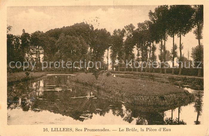 Lillers Ses Promenades Le Brule la Piece d_Eau