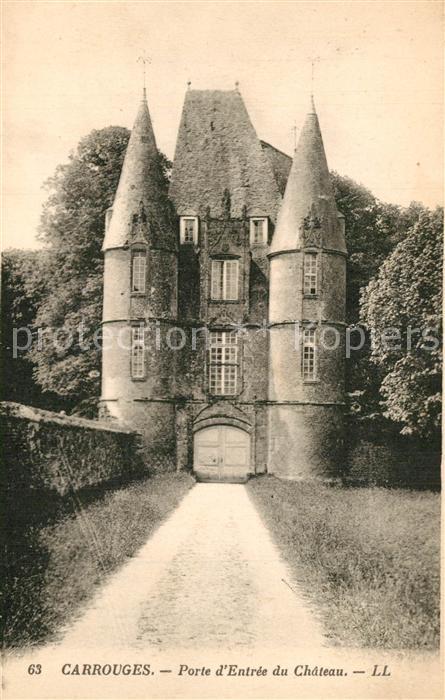 Carrouges Porte d’Entree du Chateau
