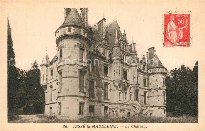Tesse la Madeleine Le Chateau