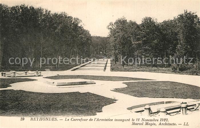 Rethondes Le Carrefour de l’Armistice inaugure