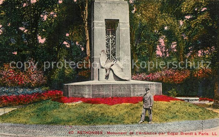 Rethondes Monument de l’Armistice par Edgar Brand