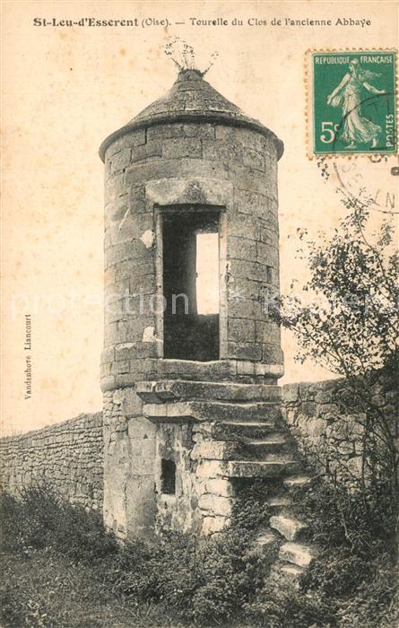 Saint-Leu-d Esserent Tourelle du Clos de l’ancienne Abbaye