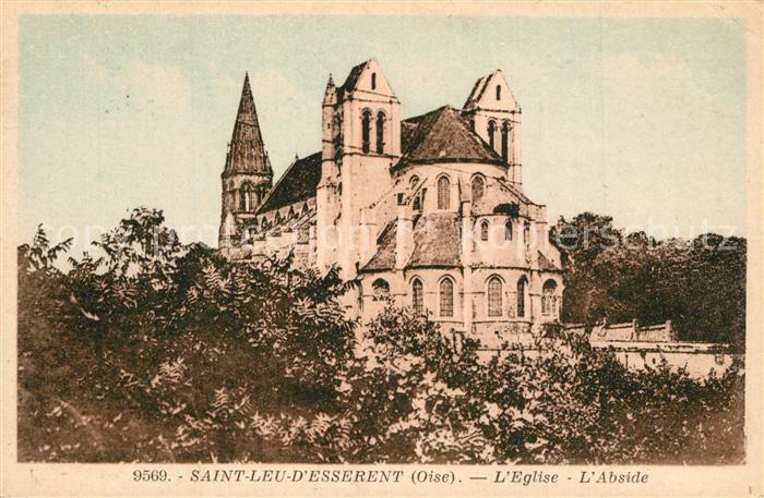 Saint-Leu-d Esserent Eglise l'Abside