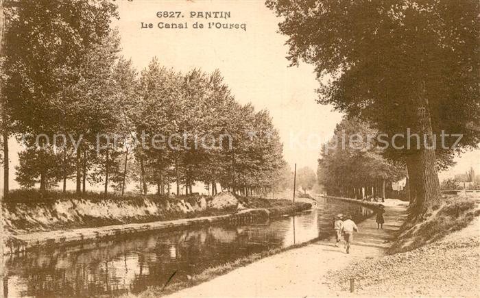 Pantin Le Canal de l'Oureq