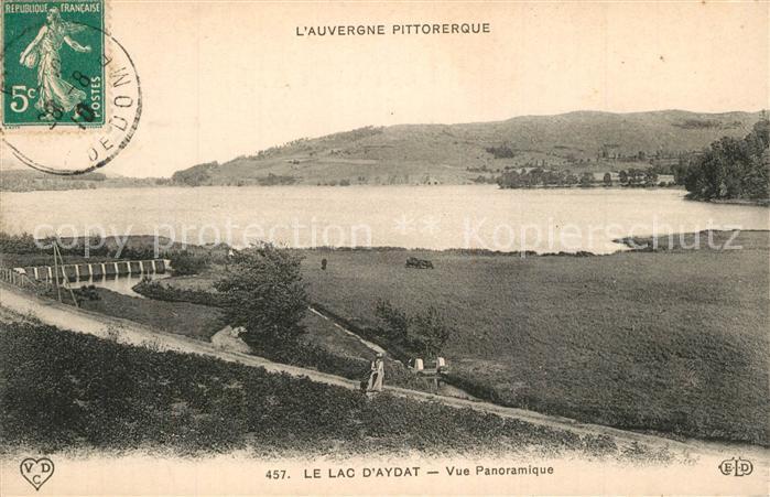 Aydat Lac d’Aydat Vue panoramique