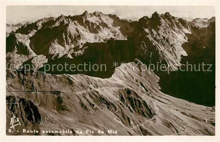 Les Pyrenees Region Route automobile du Pic du Midi
