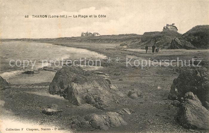 Tharon-Plage La plage et la côte