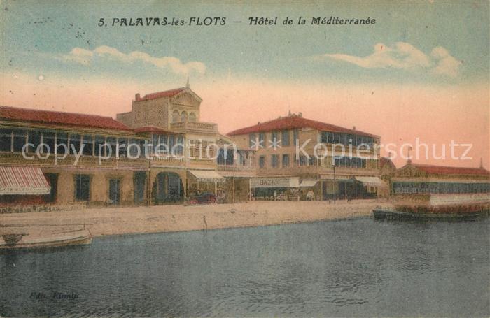 Palavas-les-Flots Herault Hôtel de la Méditerranée