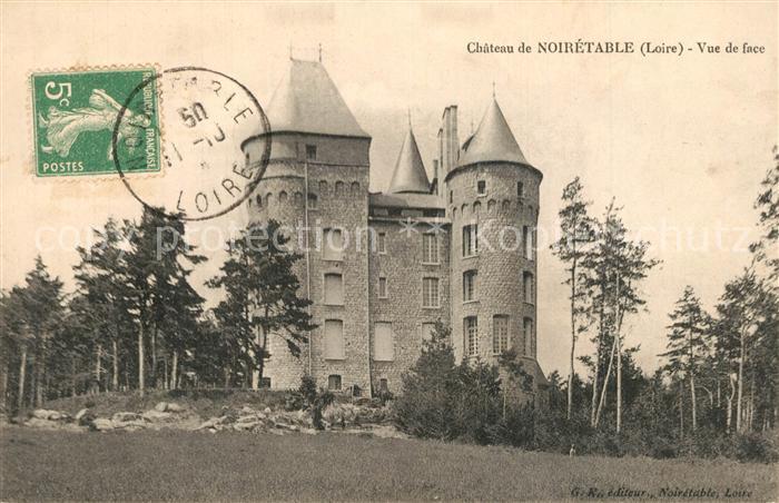 Noiretable Chateau Schloss