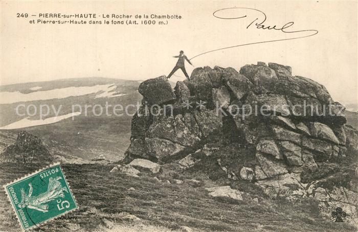 Chalmazel Mont Pierre sur Haute Rocher de la Cham