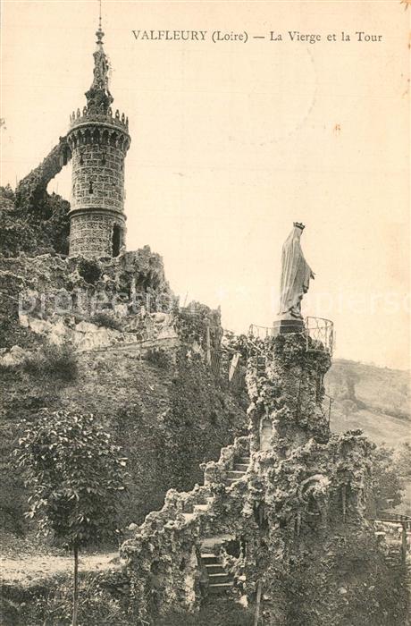 Valfleury La Vierge et la Tour