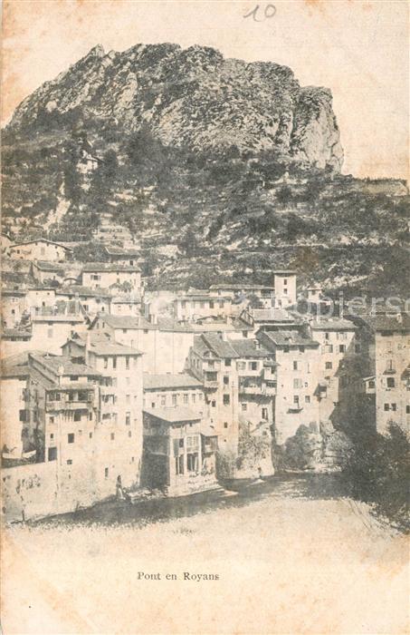 Pont-en-Royans Vue Generale