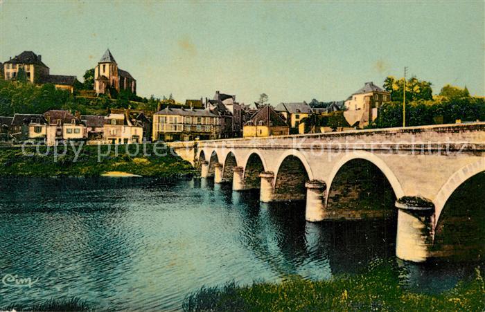 Le Blanc Indre Le Pont et la Ville Haute