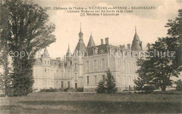 Mezieres-en-Brenne Chateau Beauregard Schloss