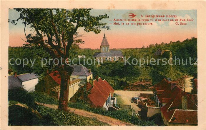 Gargilesse-Dampierre Vue d ensemble Eglise