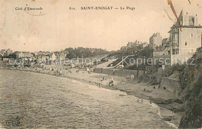 Saint-Enogat La plage