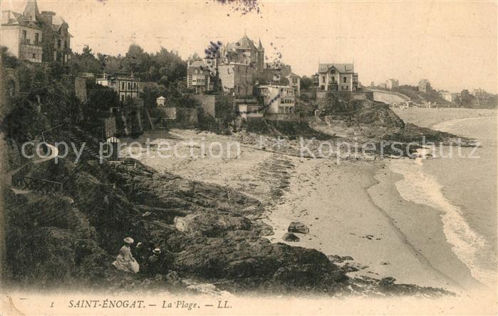 Saint-Enogat La plage