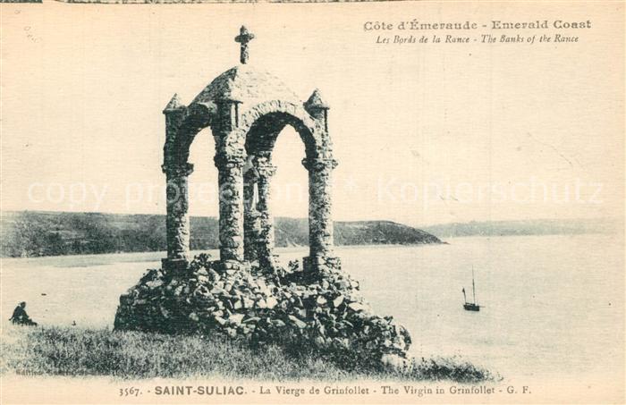 Saint-Suliac La Vierge de Grinfollet Côte d Emeraude