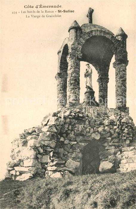 Saint-Suliac La Vierge de Grainfolet Côte d Emeraude