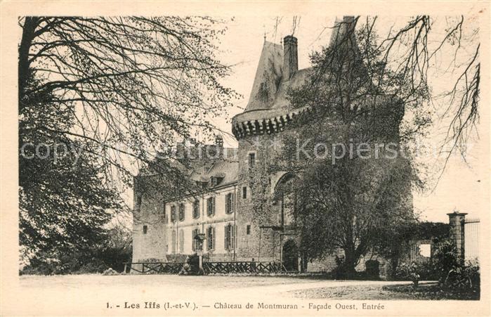 Les Iffs Chateau de Montmuran Schloss