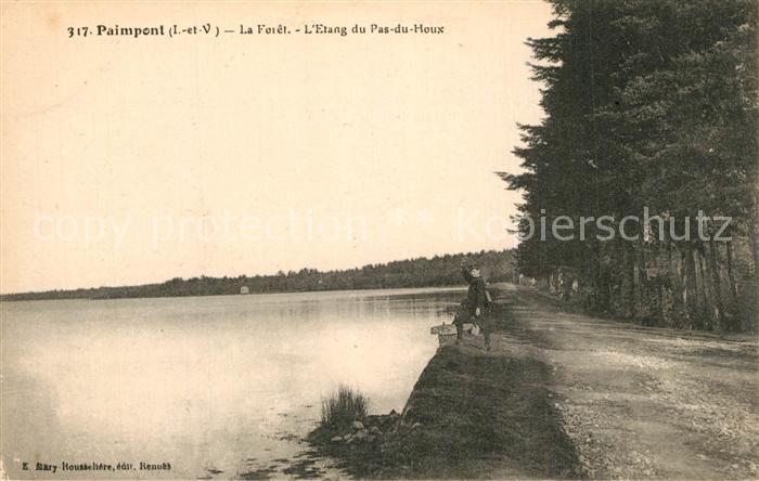 Paimpont La Forêt Etang du Pas du Houx